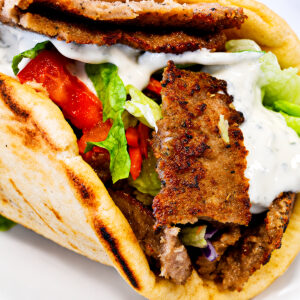 gyro sandwich