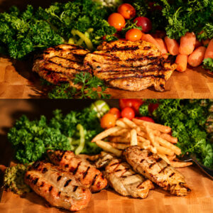 Turkey Ribs/1PC Chicken Breast