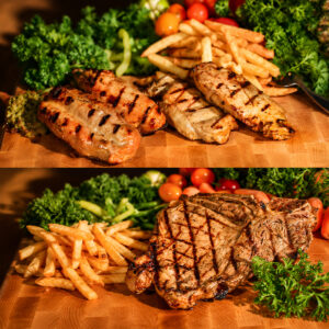 t-bone/1pc turkey rib